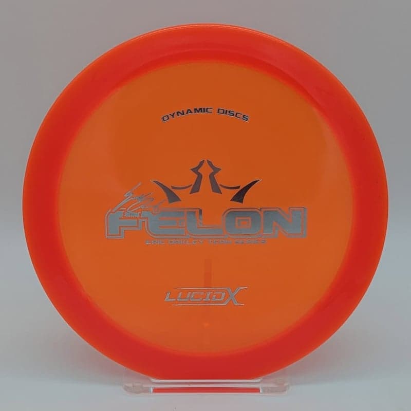 RARE 2019 Eric Oakley DD Lucid-X Felon Team Series Orange - 176g