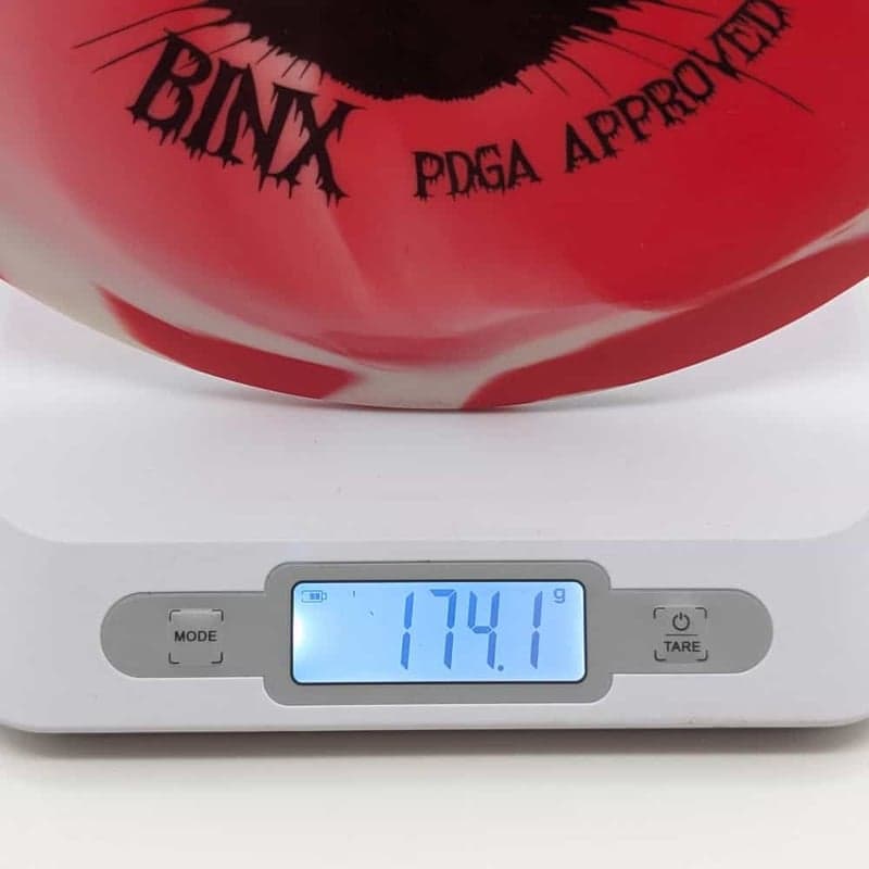 NEW Elevation Disc Golf OG Binx First Run Rubber Red/White - 174g