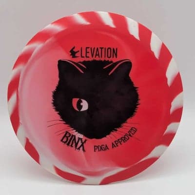 NEW Elevation Disc Golf OG Binx First Run Rubber Red/White - 174g
