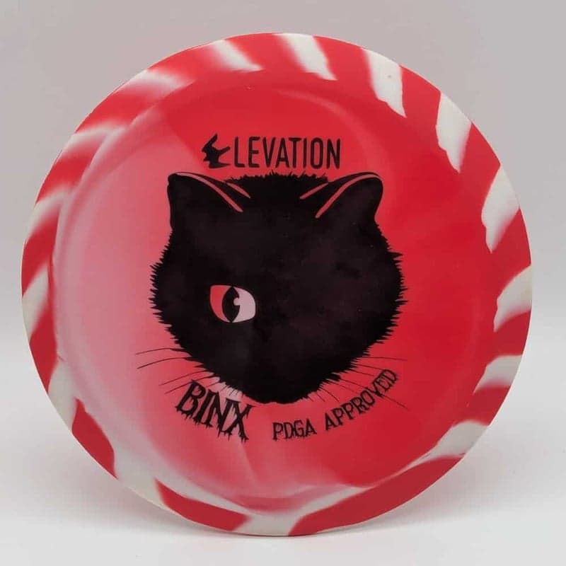 NEW Elevation Disc Golf OG Binx First Run Rubber Red/White - 174g
