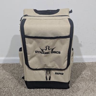 NEW Dynamic Discs Sniper Disc Golf Backpack - Tan