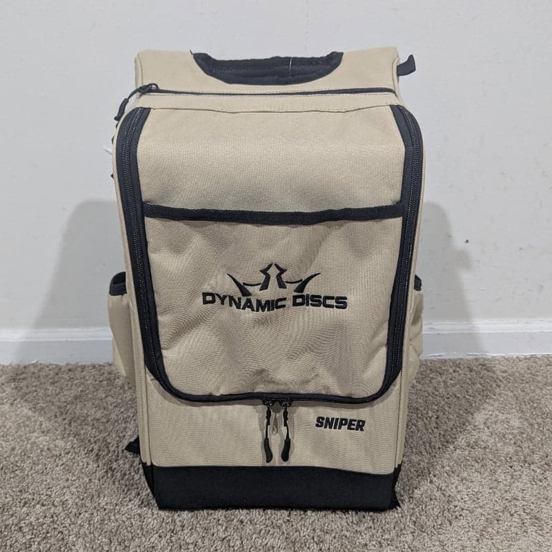 NEW Dynamic Discs Sniper Disc Golf Backpack - Tan