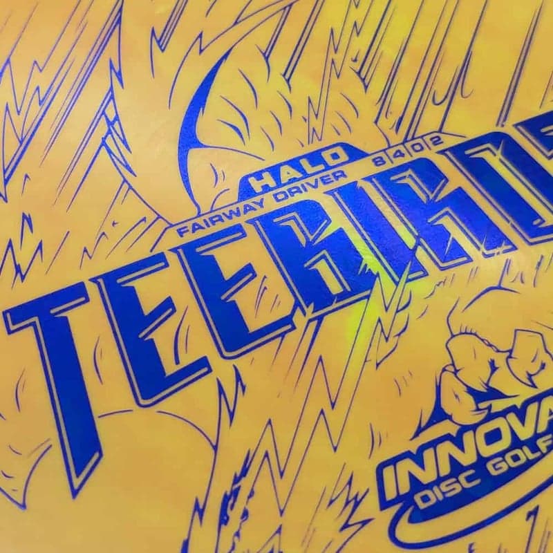 NEW Innova Halo Star Teebird3 Yellow/Red - 175g