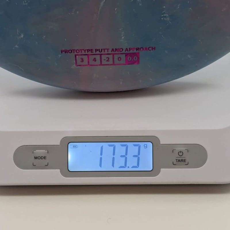 NEW Discraft Paige Pierce Prototype Fierce Jawbreaker Rubber Blend Blue/Pink Swirl - 173g