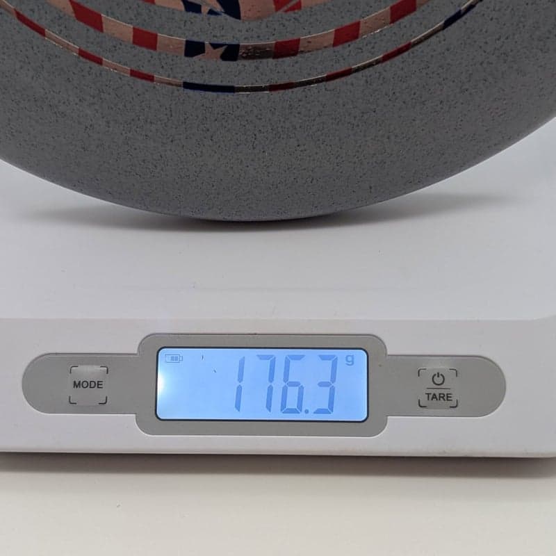 NEW Discraft Bro-D Rubber Blend Roach Grey - 176g (American flag stamp)