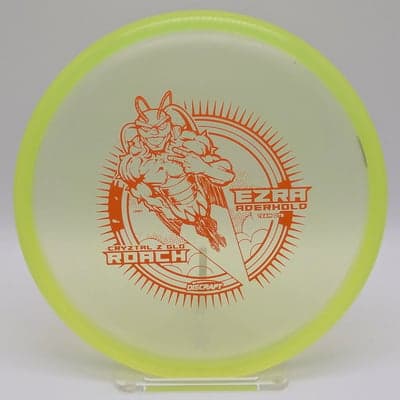 NEW Ezra Aderhold Discraft Crystal Z Glo Roach Yellow - 174g