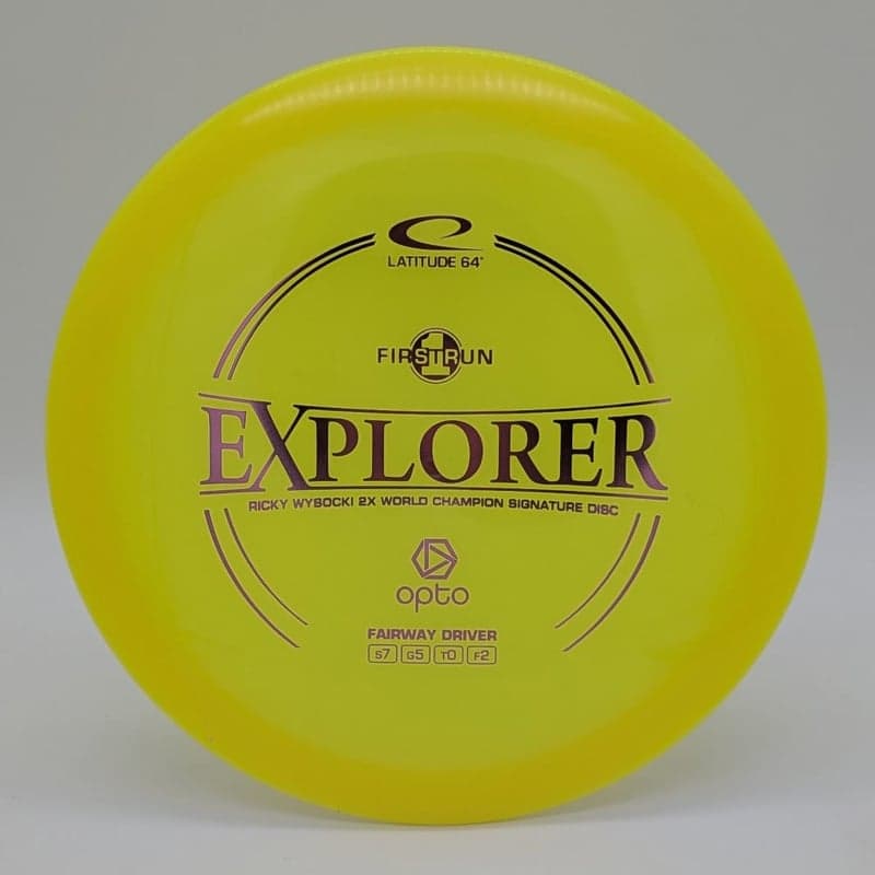 First Run Ricky Wysocki Opto Explorer Latitude 64 Yellow - 175g