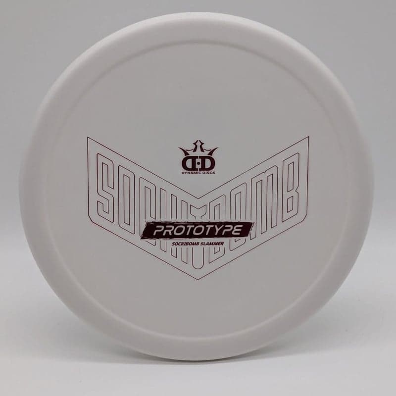 NEW Dynamic Discs Protype Sockibomb Classic Slammer White - 175g