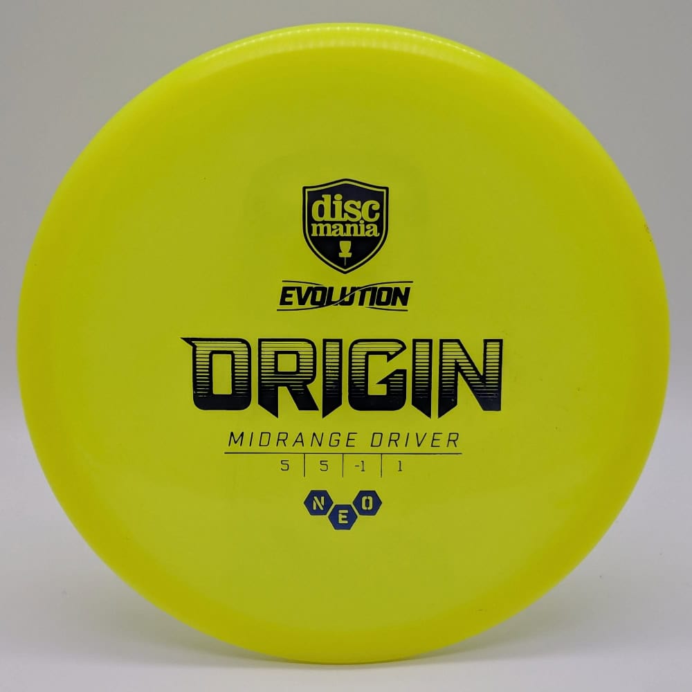 NEW Discmania Evolution Neo Origin Yellow - 176g