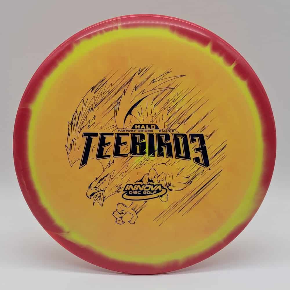 NEW Innova Halo Star Teebird3 Yellow/Red - 175g