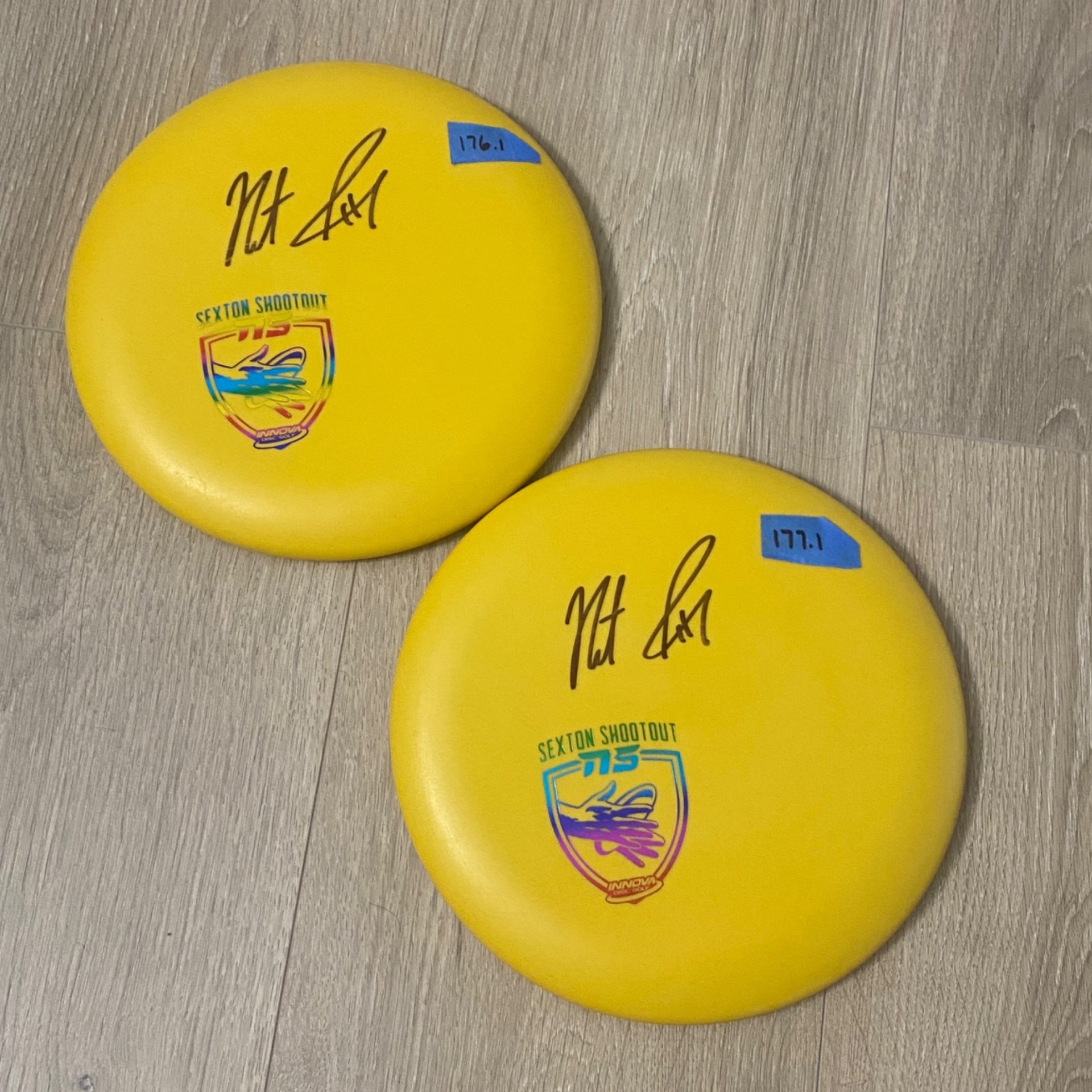 Innova DX Aviar Pair - Nate Sexton Autograph & Stamp