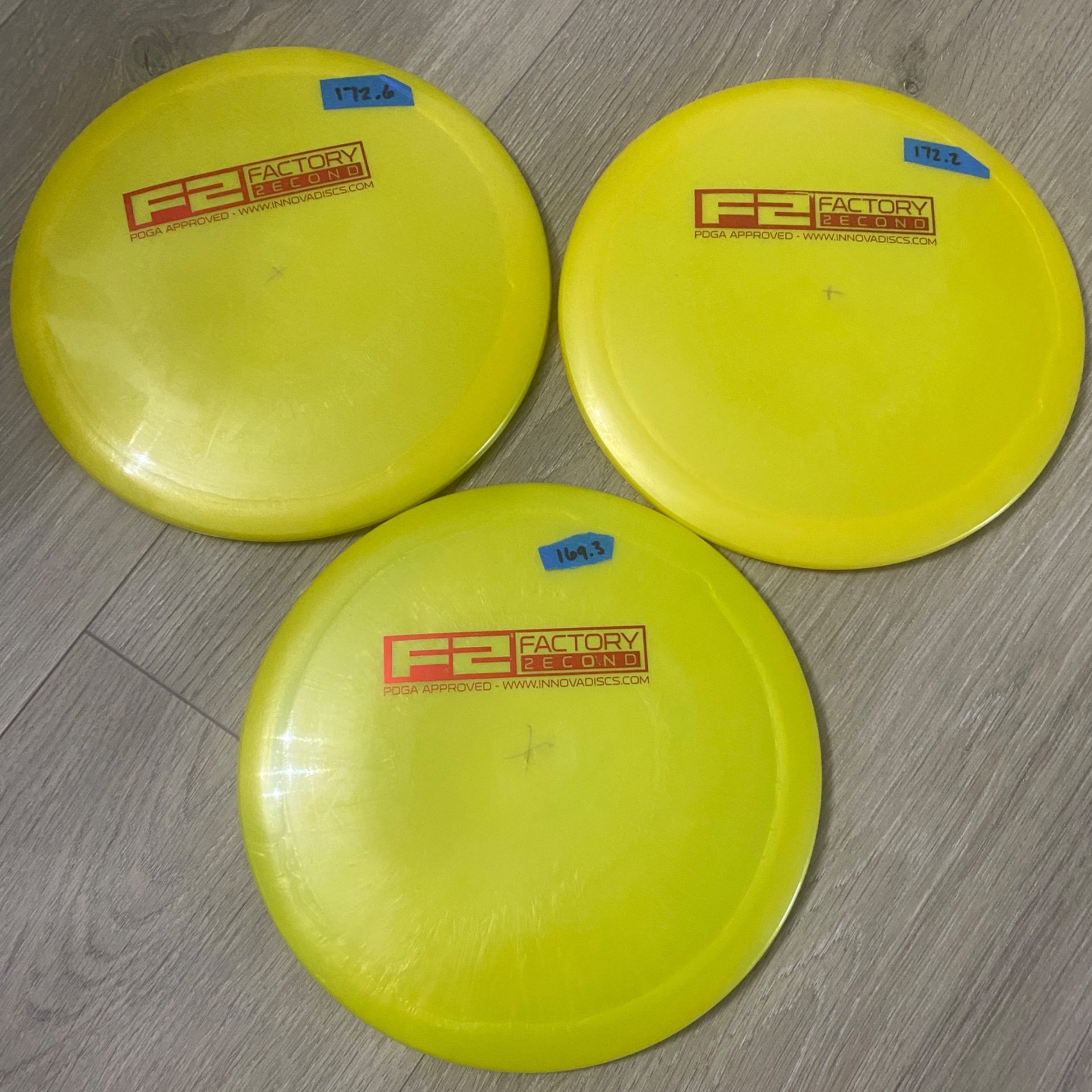 (3) Innova F2 Gstar Thunderbird (Lot)
