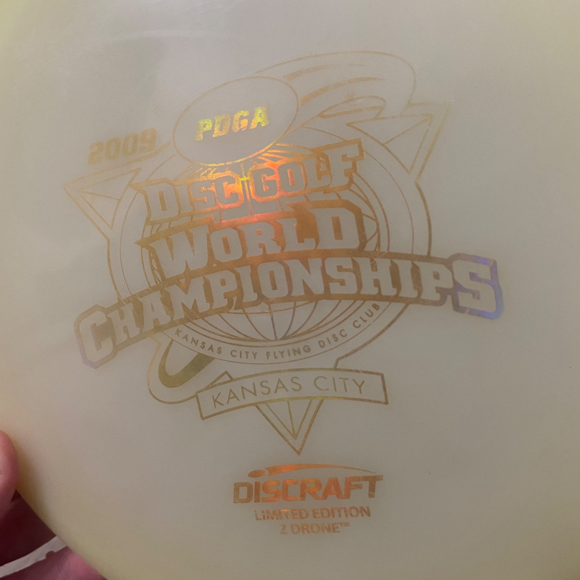 2009 Discraft Limited Edition Z Drone - KC PDGA World Championships
