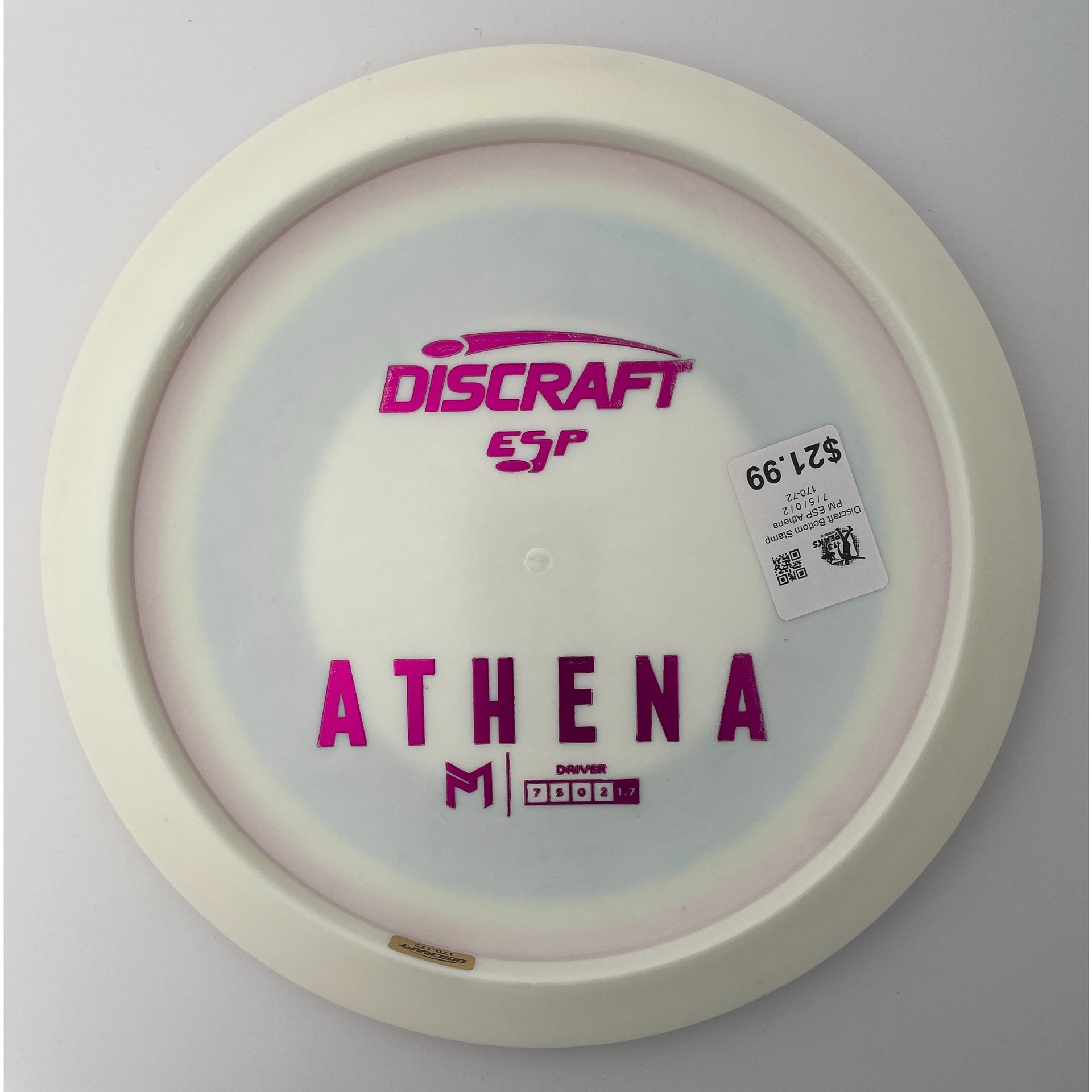 Discraft Paul McBeth ESP Athena Spin Dye