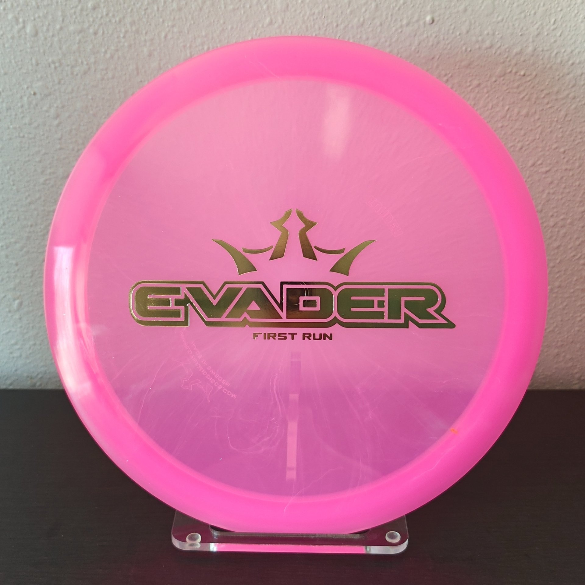 Dynamic Discs First Run Evader Swirly Pink - 171g