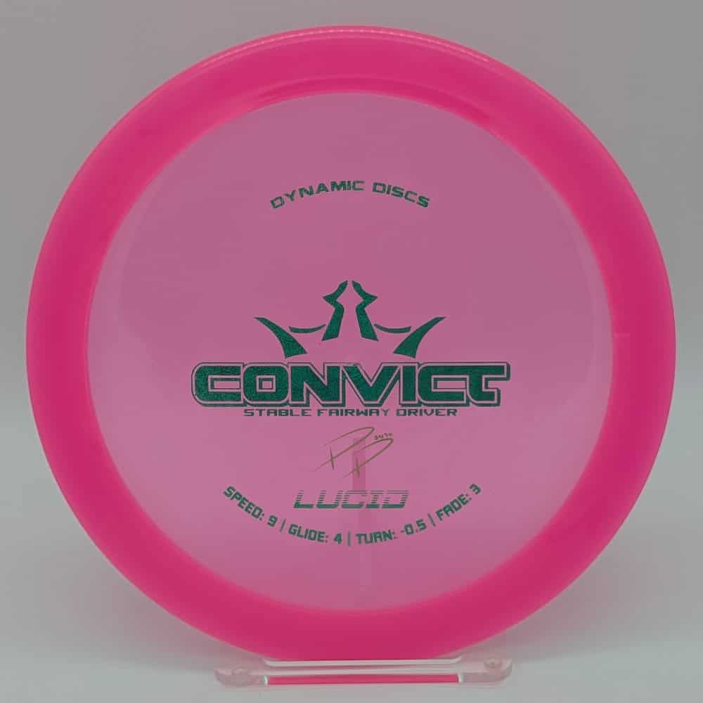 Paige Pierce 3x DD Lucid Convict Signature Edition Pink - 172g