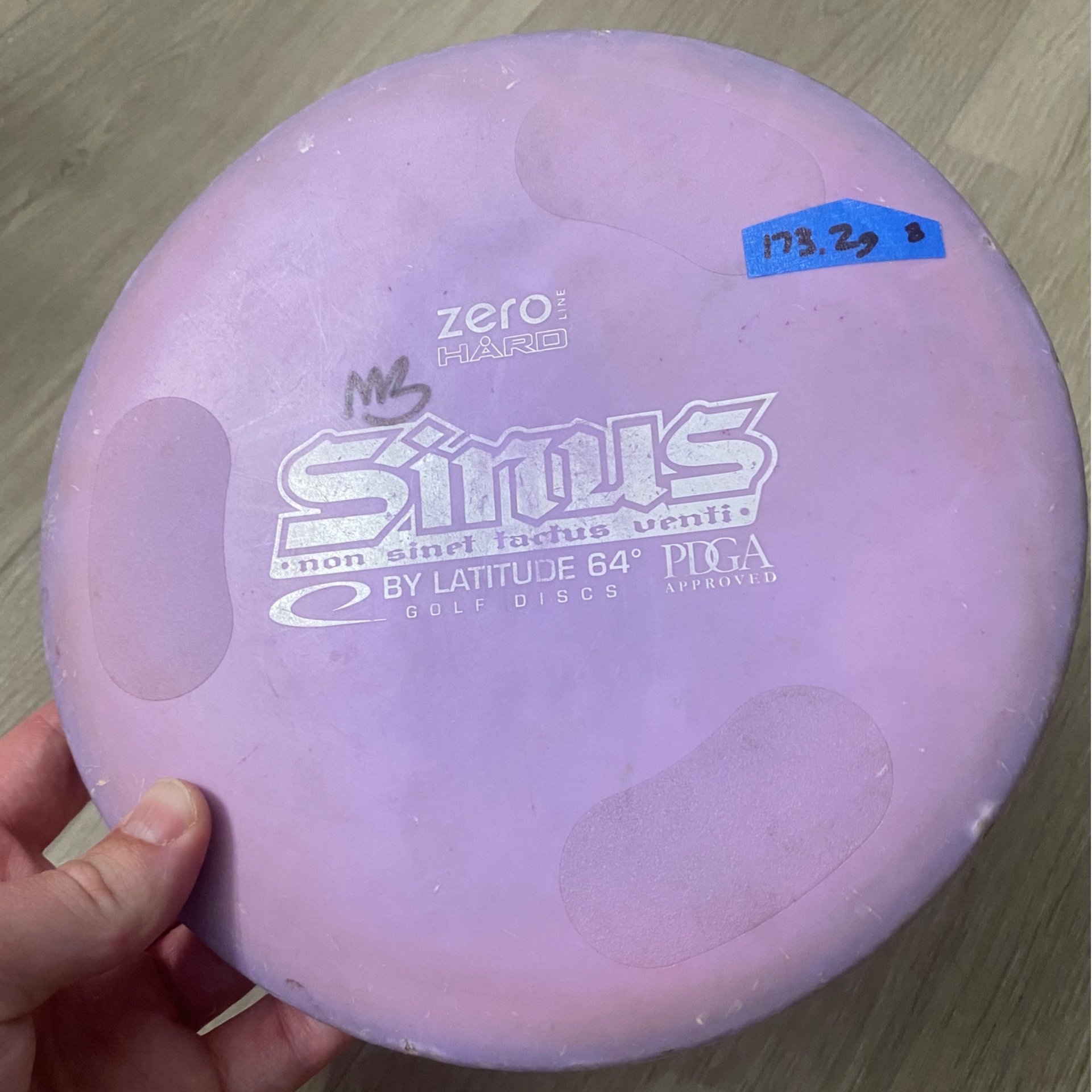Latitude 64 Zero Hard Sinus (with grip pads!)