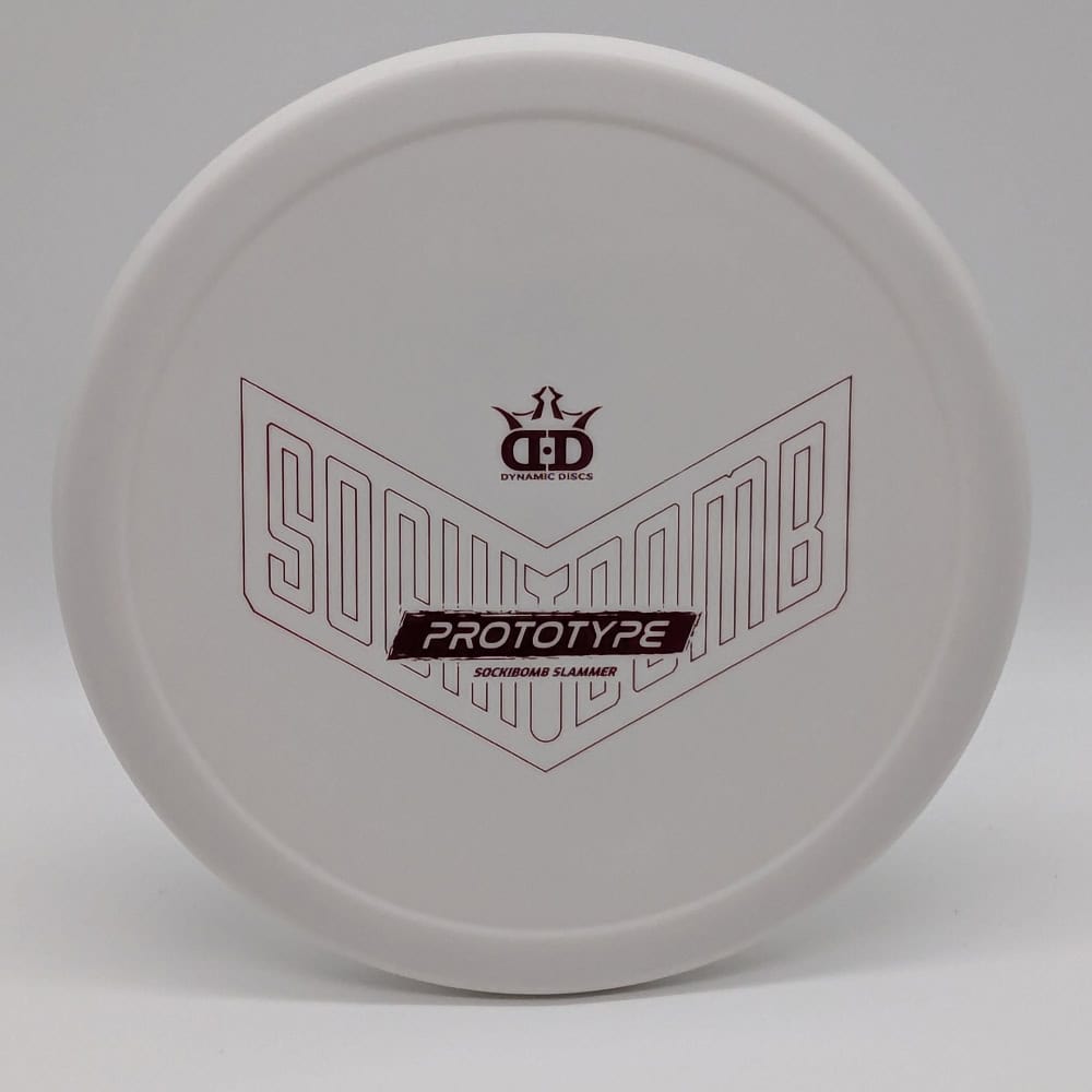 NEW Dynamic Discs Protype Sockibomb Wysocki Classic Slammer White - 175g