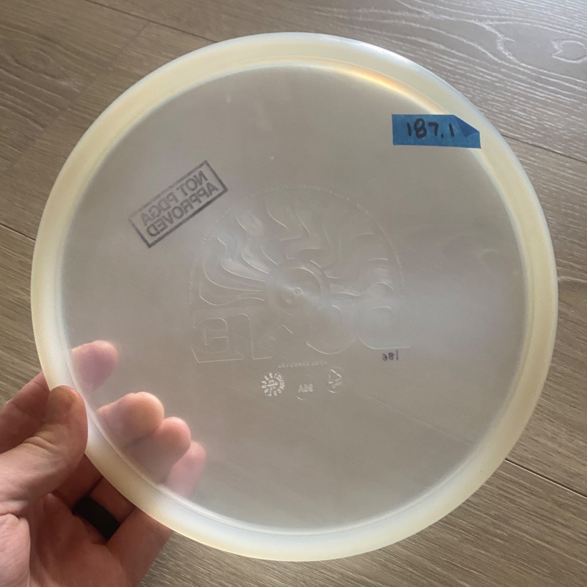 Trash Panda Premium Dune (NOT PDGA approved, over weight run)